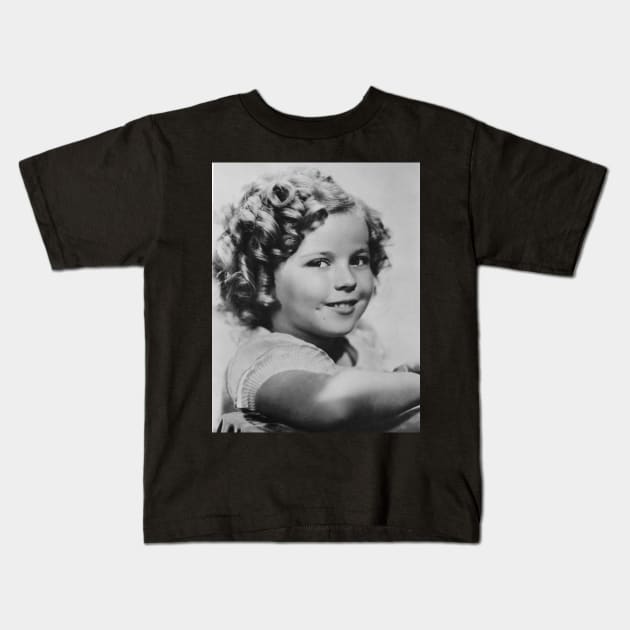 Shirley Temple 1 Kids T-Shirt by RetroSalt